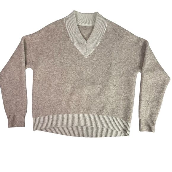 Lululemon XS Alpaca Wool-blend V-neck Sweater - Picture 3 of 10